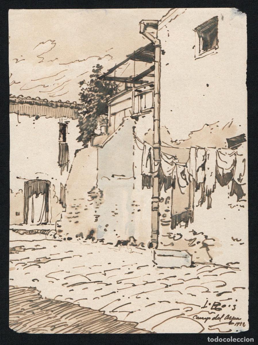 Arte: LUIS ROIG ENSE&Ntilde;AT CAMPO DEL ARPA 1922