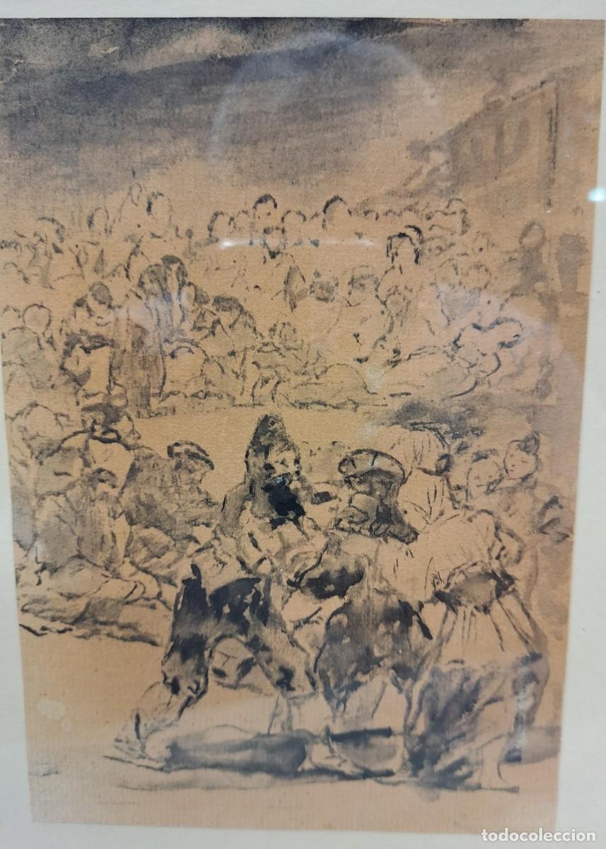 Arte: Anonimo Escuela Espa&ntilde;ola dibujo Figuras
