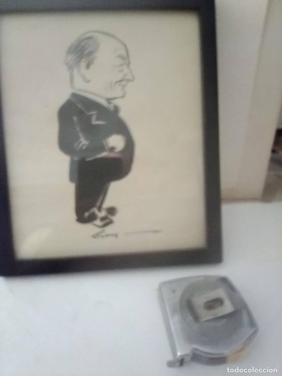 Arte: CARICATURA CREO QUE ES JOSEP TARRADELLAS