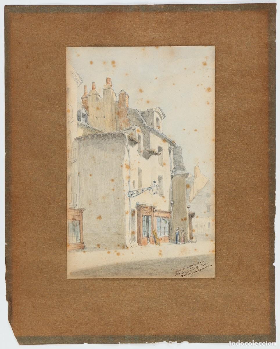 Arte: Nantes, Maisons 6 et 4, Rue Barriere de Coureon