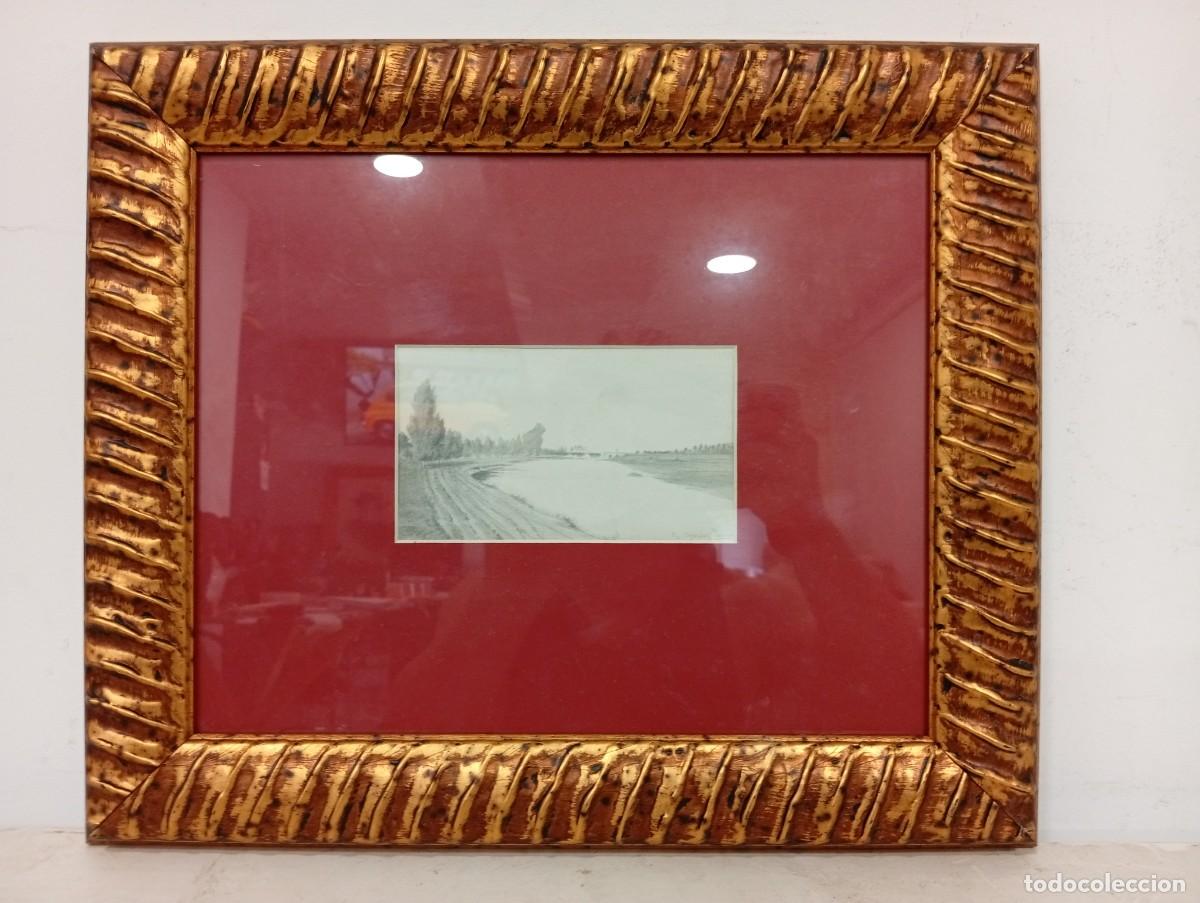 Arte: Emilio S&aacute;nchez Perrier - Paisaje - Dibujo sobre papel