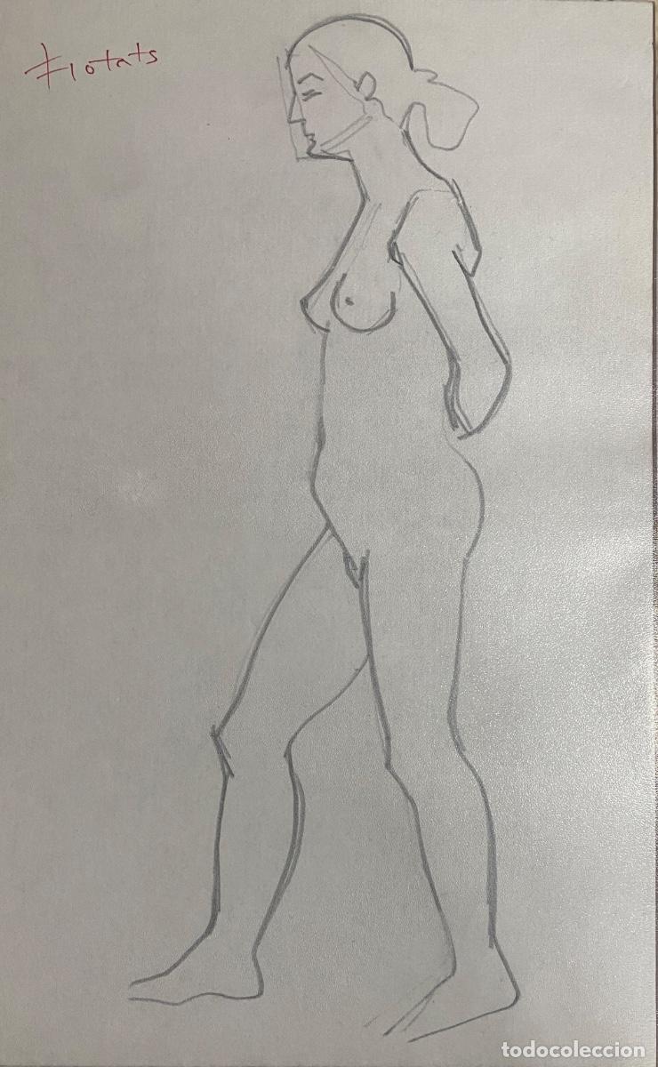 Arte: DIBUJO A LAPIZ DE FLOTATS