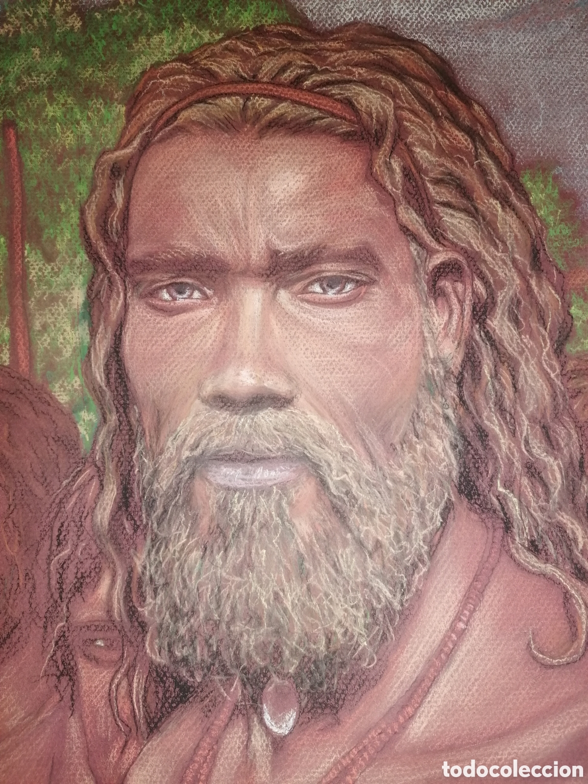 Arte: Guanches del dibujante tinerfe&ntilde;o Juan Carlos MORA