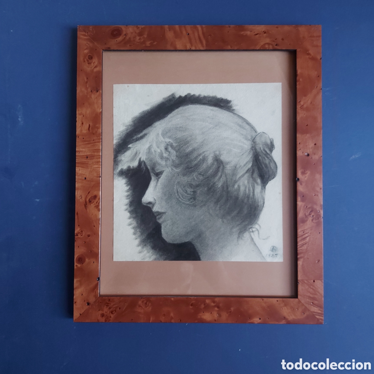 Arte: RETRATO JOVEN EPOCA 1925