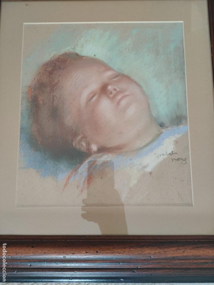 Arte: Isabel Pons pastel sobre cartulina firmado