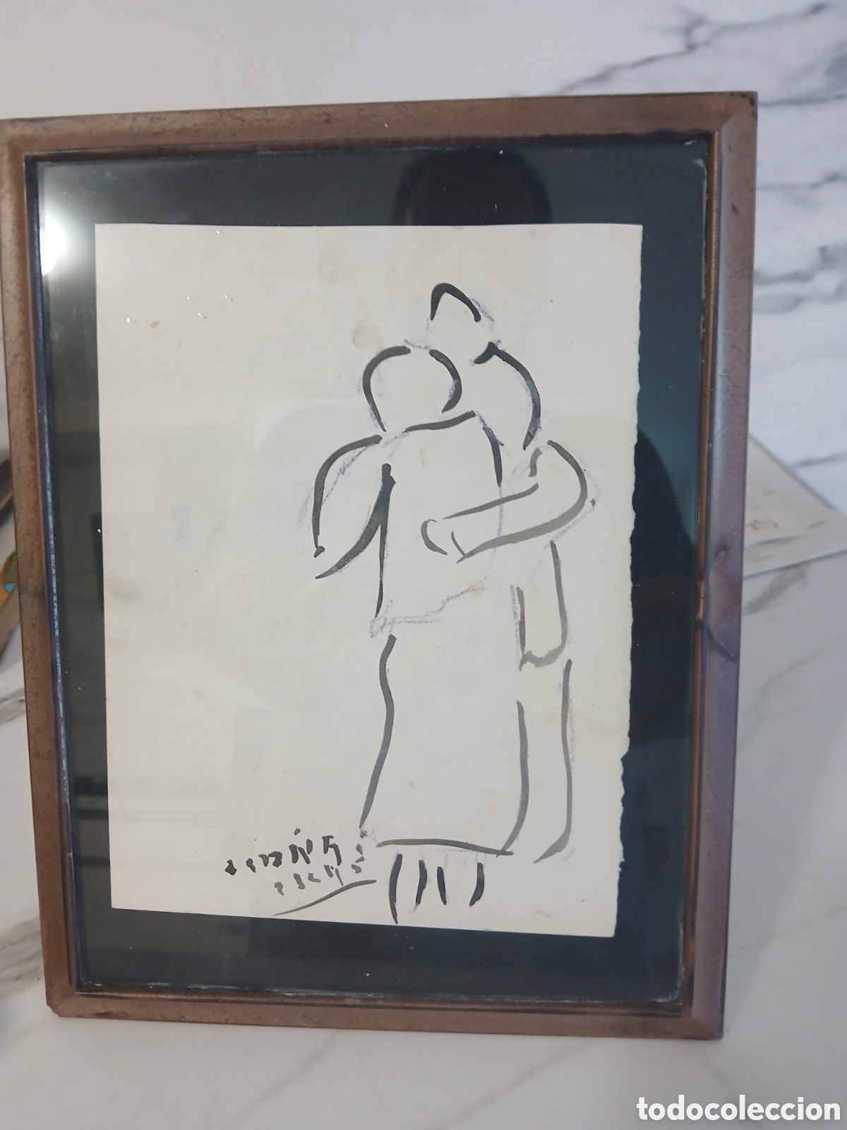 Arte: Dibujo firmado sin identificar