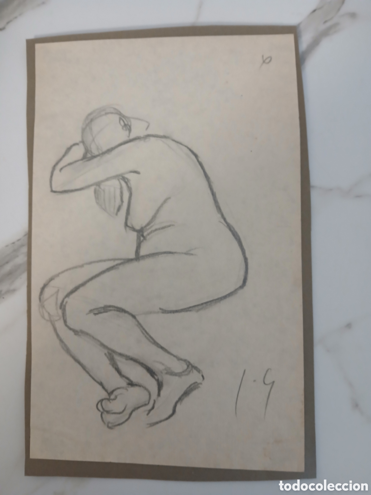 Arte: Dibujo firmado sin identificar