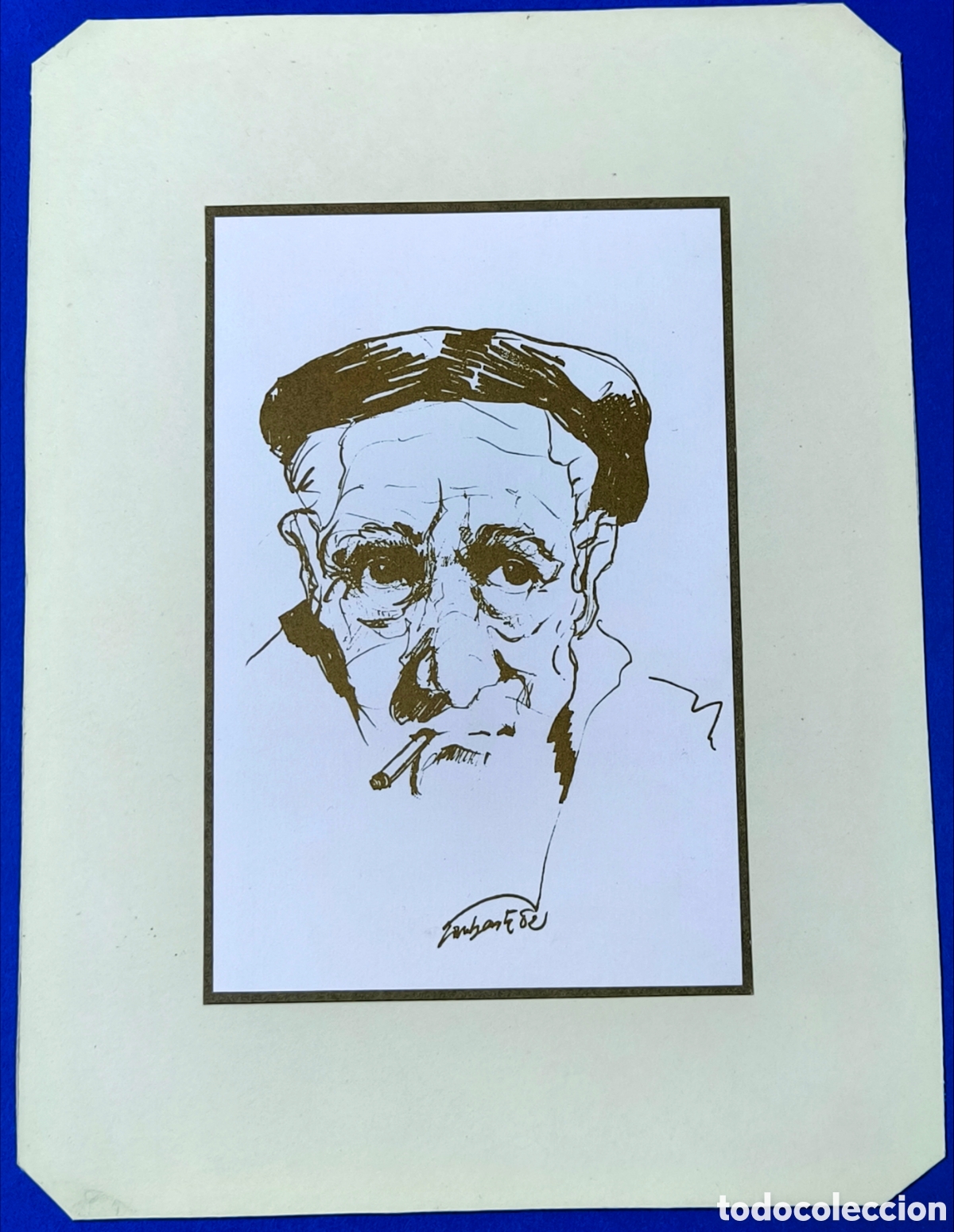 Art: DIBUJO AUTENTICO... DE PIO BAROJA ?