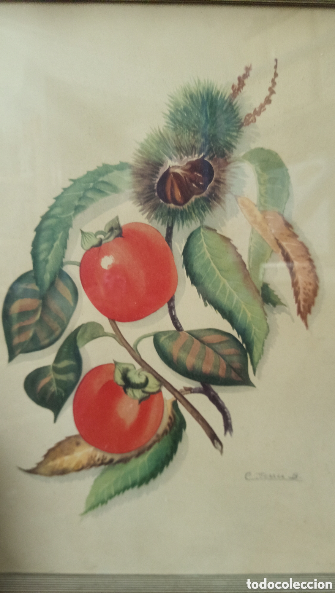 Arte: Bonito cuadro antiguo - Foto 2