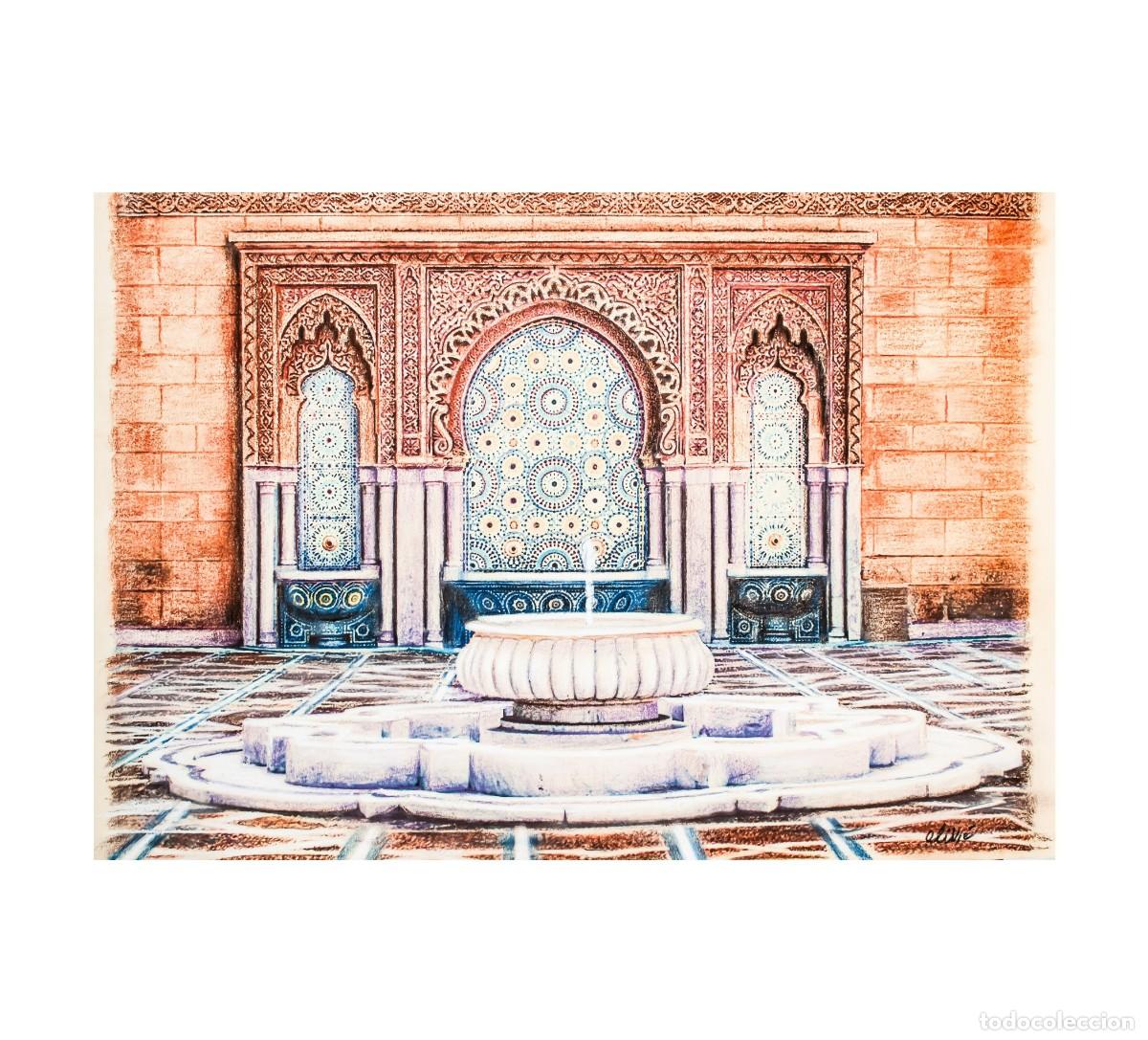 Art: Dibujo. Pintura. Fuente &aacute;rabe. Arte isl&aacute;mico. Arte &aacute;rabe. Arquitectura &aacute;rabe. Fuente.