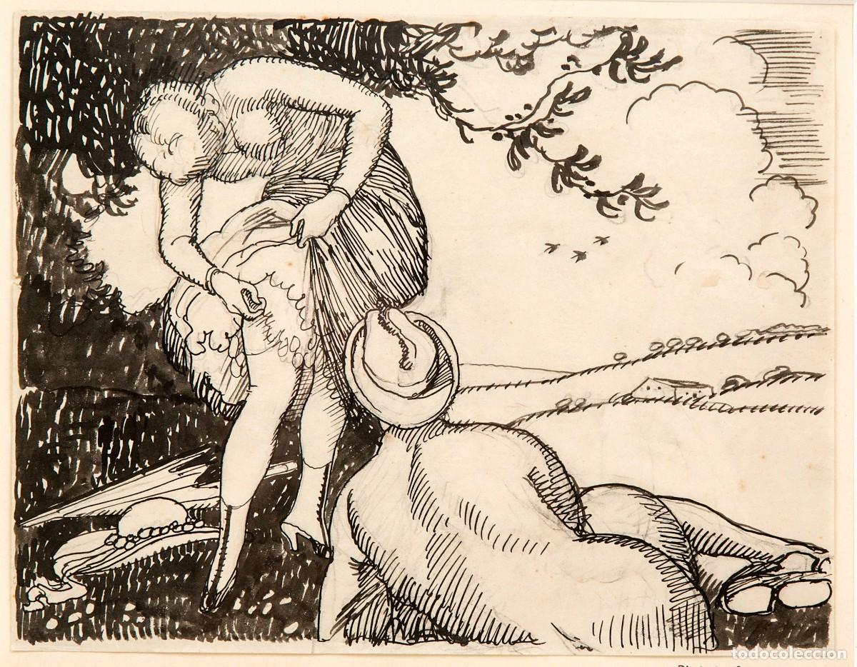 Arte: FRANCESC LABARTA - DIBUJO ER&Oacute;TICO A TINTA