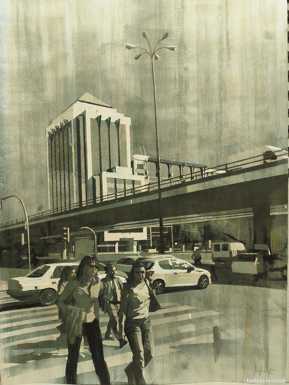 Arte: Luis j Fern&aacute;ndez, vista Madrid
