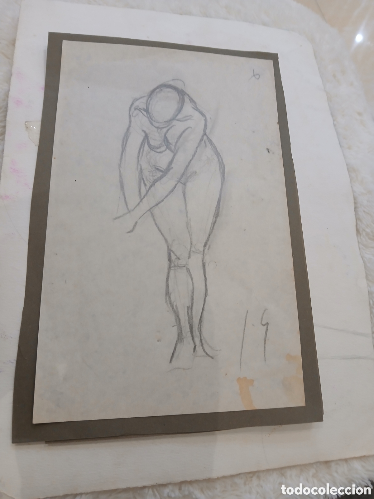 Arte: Dibujo firmado sin identificar
