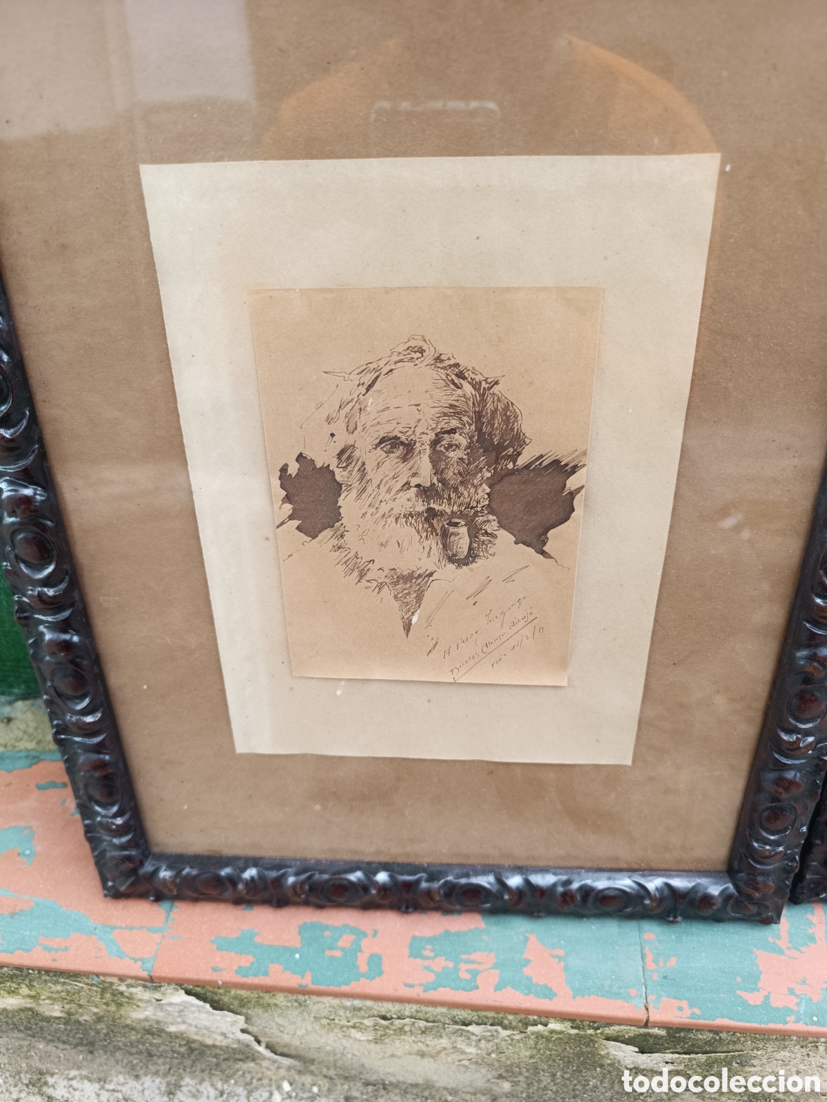 Arte: Dibujos a plum&iacute;n siglo XX - Foto 2
