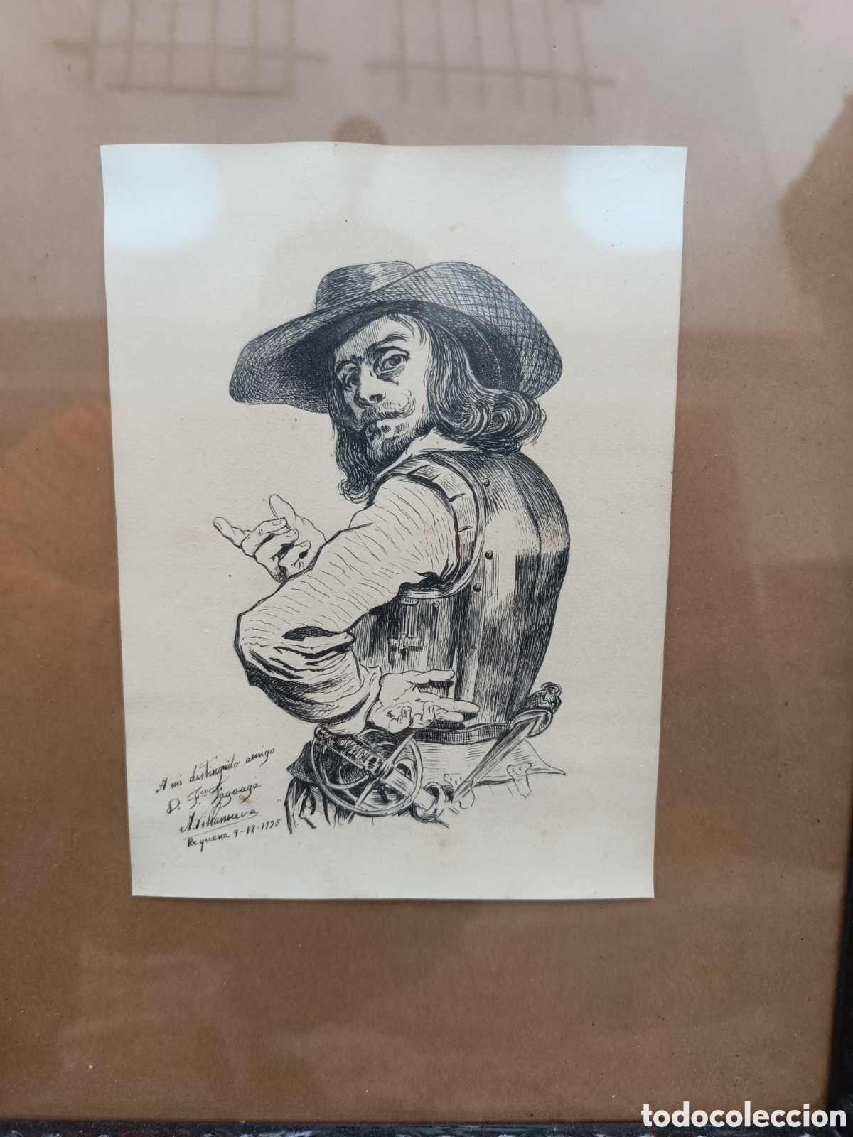 Arte: Dibujos a plum&iacute;n siglo XX - Foto 5
