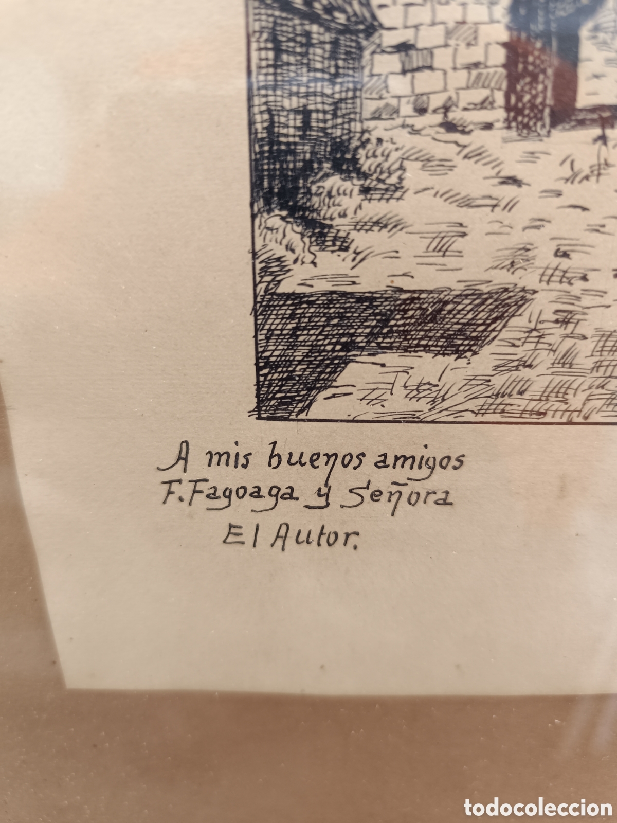 Arte: Dibujos a plum&iacute;n siglo XX - Foto 7