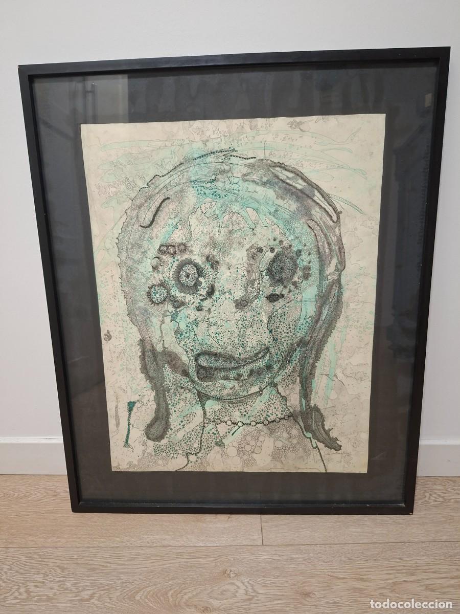 Arte: Gonzalo Sebastian de Erice. Firmado en 1972. Obra &uacute;nica, no seriada. 50 x 65 cm