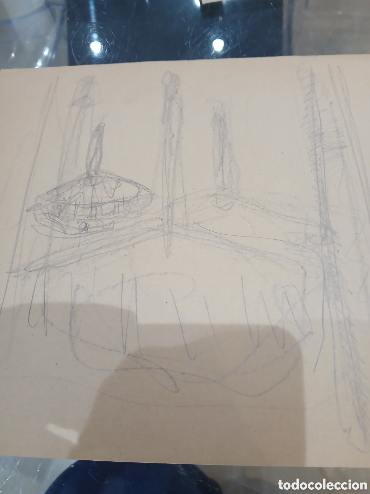 Arte: Dibujo firmado sin identificar