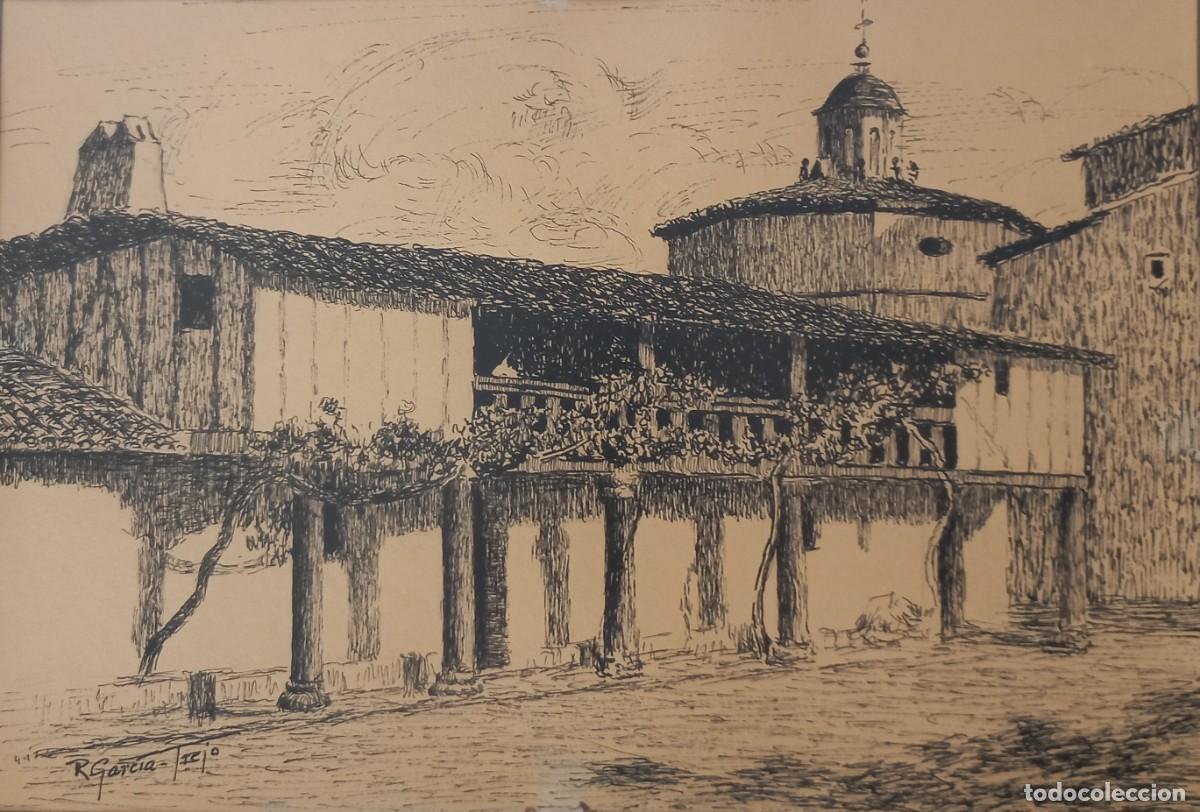 Arte: &rdquo;Casa sobre soportales &rdquo; Jos&eacute; Ruiz Garc&iacute;a Trejo (Lorca 1909-Murcia 1987) Disc&iacute;pulo de Juan Bonaf&eacute;