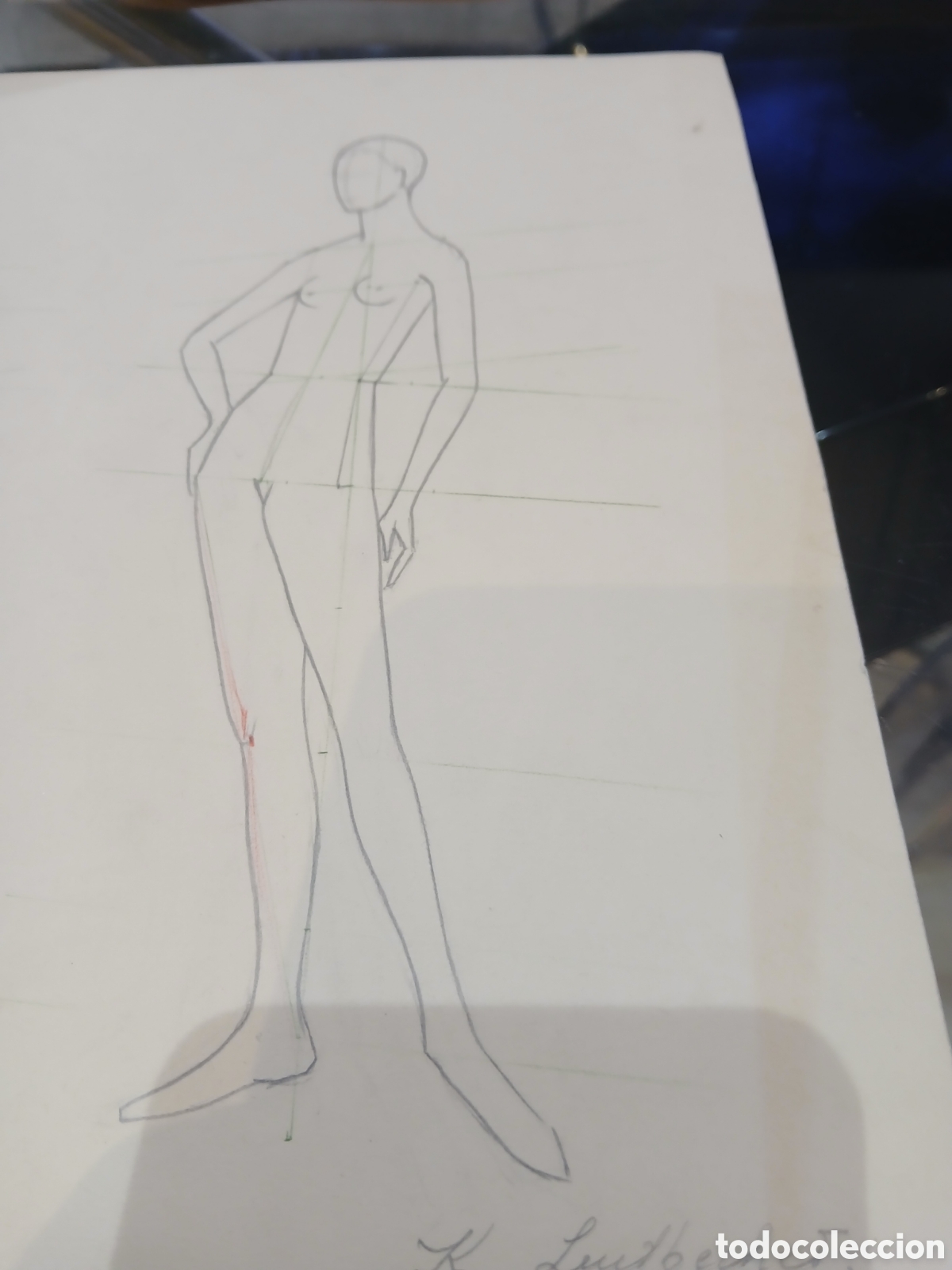 Arte: Dibujo sin identificar - Foto 2