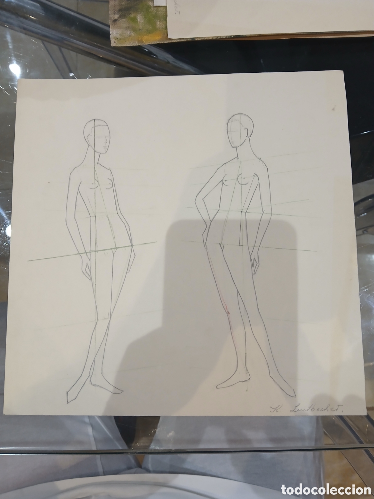 Arte: Dibujo sin identificar - Foto 1
