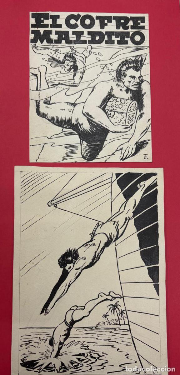 Arte: Dibujos originales de Ferr&aacute;ndiz para publicaci&oacute;n