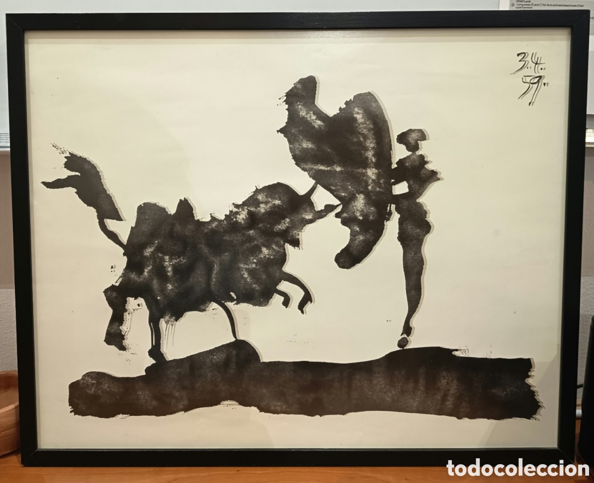 Arte: L&aacute;minas de Picasso &rdquo;Toros y toreros&rdquo;