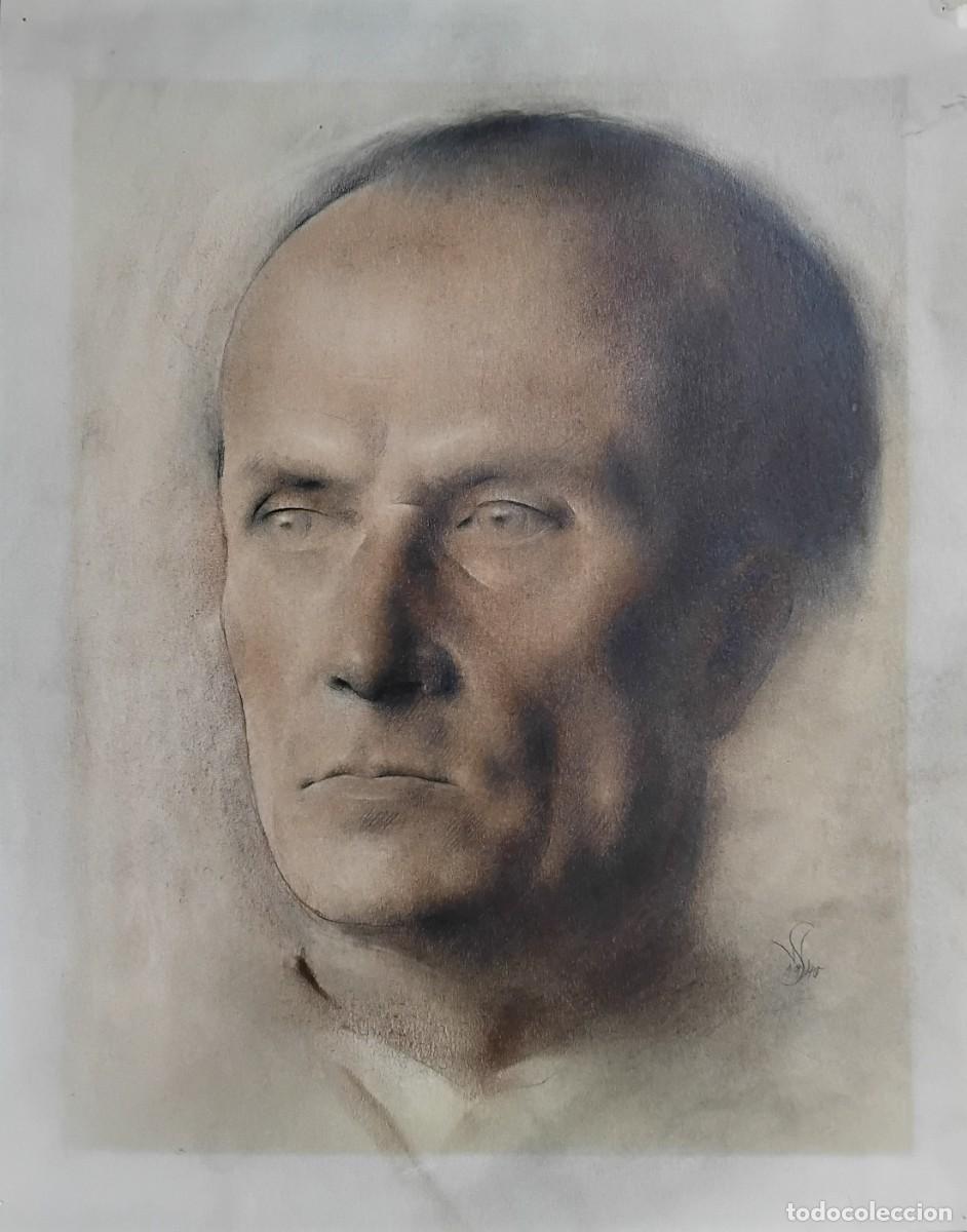 Arte: Willi Schmid (M&uacute;nich 1899-1957) Retrato de un hombre, 1940