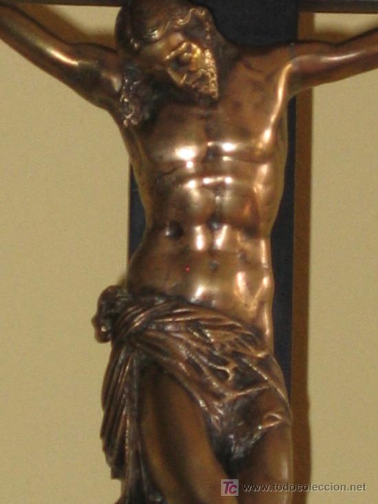 Arte: cristo de bronce - Foto 2