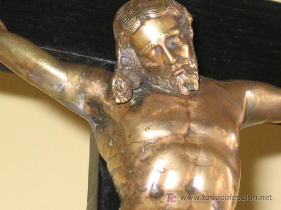 Arte: cristo de bronce - Foto 3