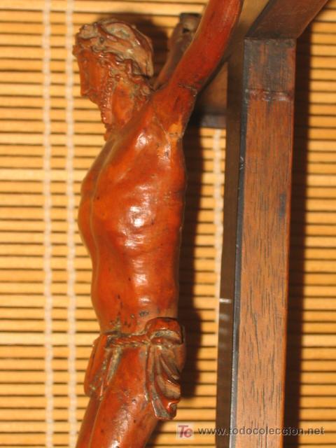 Arte: cristo de mesa madera - Foto 4