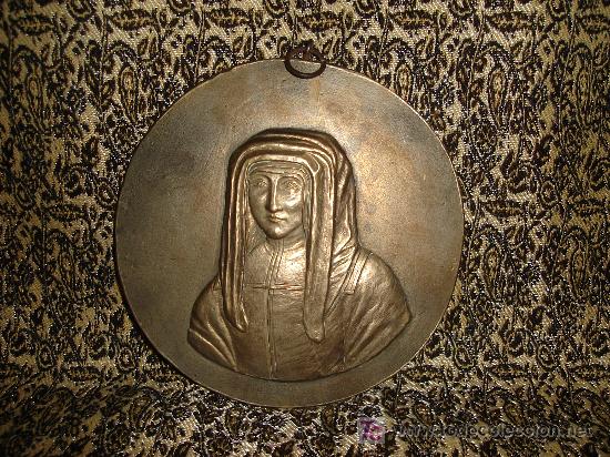 Arte: PRECIOSO MEDALLON DE BRONCE. - Foto 1