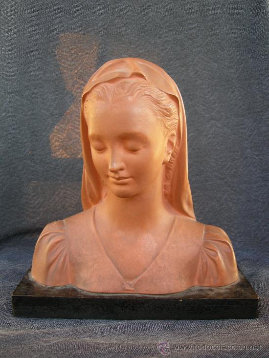 Busto Femenino Terracota Comprar Esculturas De Terracota Antiguas En Todocoleccion