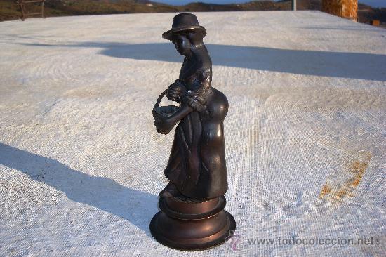 Arte: ANTIGUA FIGURA DE BRONCE - Foto 1