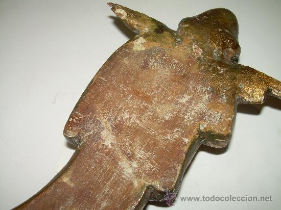 Arte: ANTIGUA TALLA DE MADERA. - Foto 4