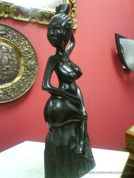 Arte: TALLA DE MADERA EBANO - Foto 2
