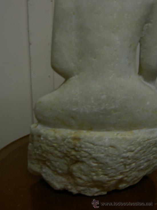 Arte: Buda alabastro XVIII - Foto 8