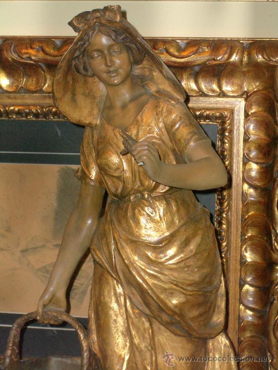 Arte: MONUMENTAL E IMPECABLE TERRACOTA 75 CMS GOLDSCHEIDER - Foto 6