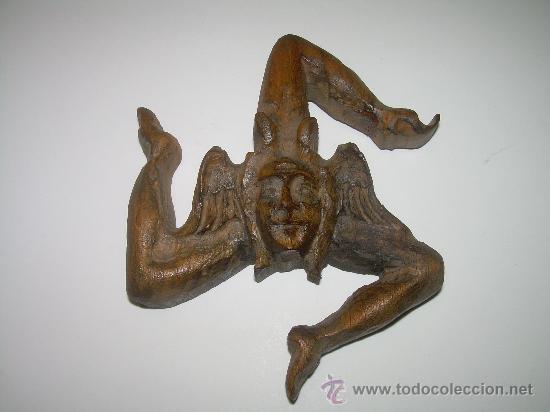 Arte: ANTIGUA TALLA DE MADERA. - Foto 1