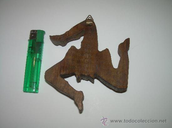 Arte: ANTIGUA TALLA DE MADERA. - Foto 5