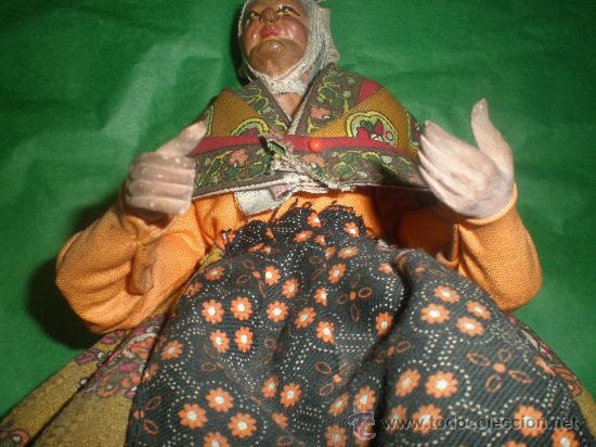 Arte: mujer de tarracota vestida - Foto 7