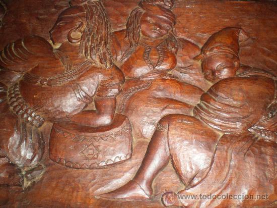 Arte: RETABLO MADERA TALLADA - Foto 7