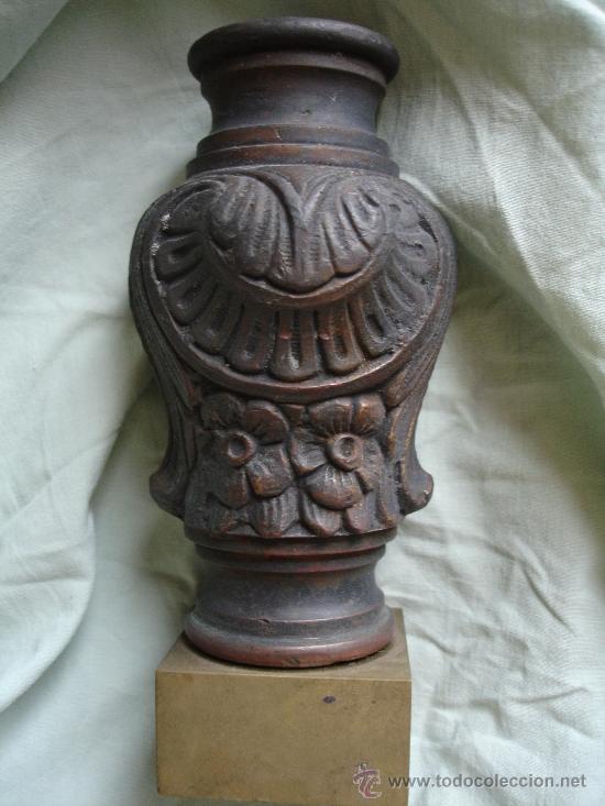 Arte: JARRON DE BRONCE TALLADO - Foto 4