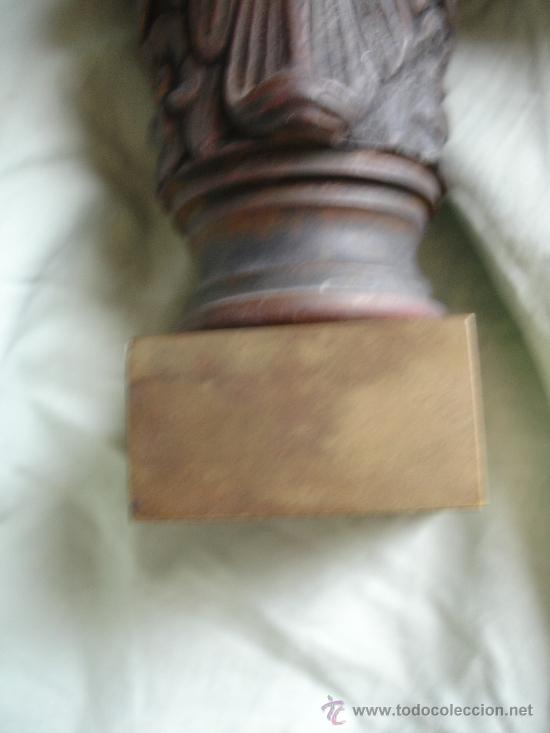 Arte: JARRON DE BRONCE TALLADO - Foto 8