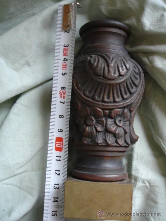 Arte: JARRON DE BRONCE TALLADO - Foto 9