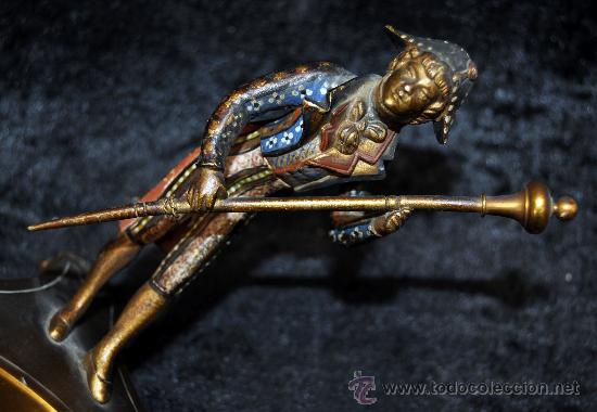 Arte: BRONCE POLICROMADO SIGLO XIX - Foto 5