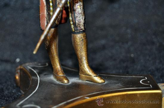 Arte: BRONCE POLICROMADO SIGLO XIX - Foto 10