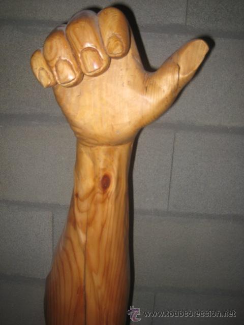Arte: BRAZO DE DIOS del Maestro Tallista E. DURAN 1996 - Foto 7
