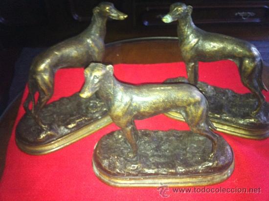 Arte: lote de 3 figuras de j mene - Foto 1