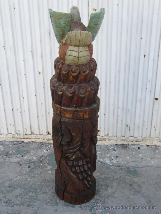 Arte: TALLA EN MADERA POLICROMADA - Foto 3